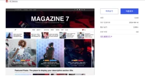magazine theme